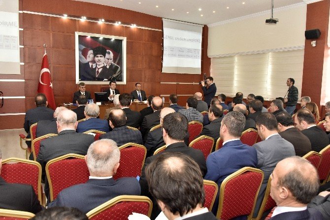 Gümüşhane’de İl Koordinasyon Kurulu Toplantısı Yapıldı