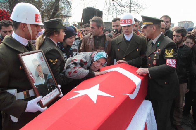 Samsun Şehidine Ağladı