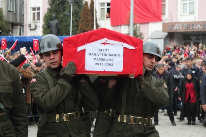 Şehit Dayıya Son Dokunuş