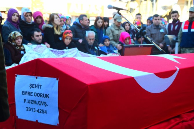 Fırat Kalkanı Şehidi Son Yolculuğuna Uğurlandı