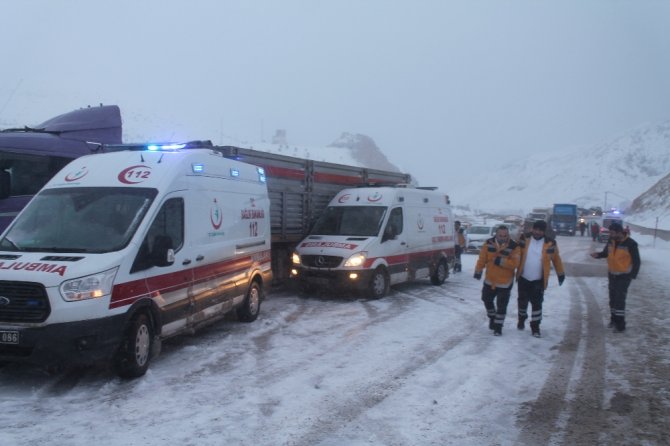 Kop Dağı’nda Buzlanma Kazaya Neden Oldu: 1 Ölü