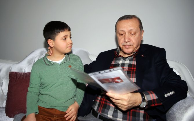 Yüzükleri Cumhurbaşkanı Erdoğan Taktı