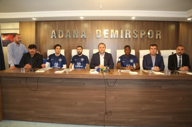 Adana Demirspor’da 3 İmza Birden