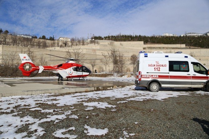 Hava Ambulansı Hamile Kadın İçin Havalandı