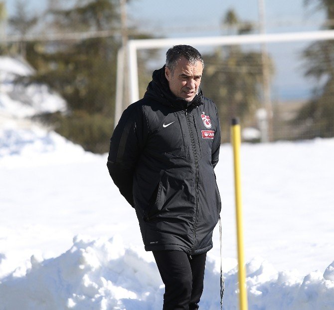 Trabzonspor’da Kar Keyfi