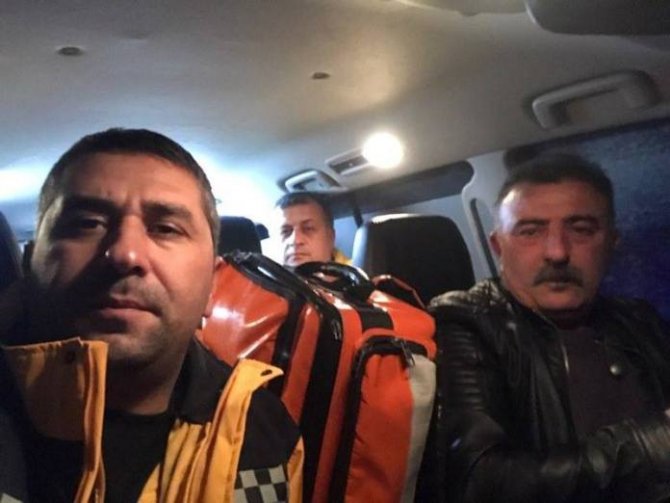 Sağlık Personeli Ölümden Döndü