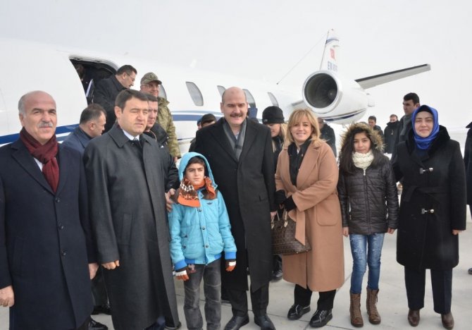 İçişleri Bakanı Soylu Ağrı’da