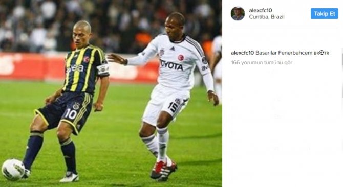 Alex’ten Derbi Mesajı