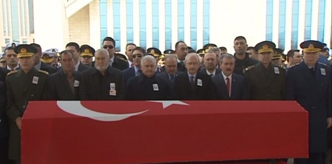 Başbakan Yıldırım, El Bab Şehidinin Cenazesine Katıldı