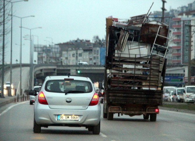 Samsun’da Yürekleri Ağza Getiren Görüntü