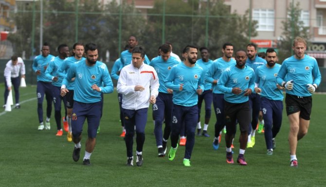 Aytemiz Alanyaspor, Gençlerbirliği Mesaisini Tamamladı