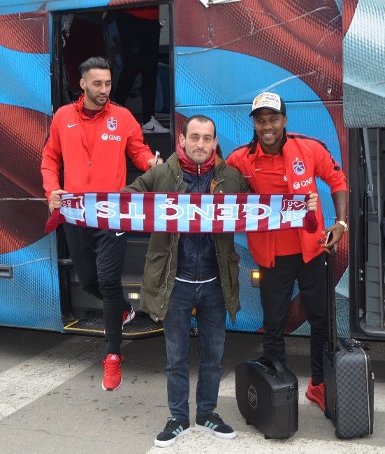 Trabzonspor, Ankara’ya Gitti