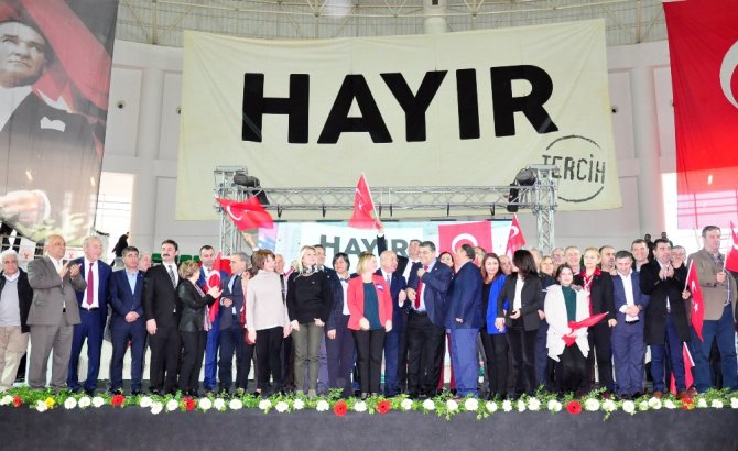 Chp Referandum Kampanyasına Start Verdi