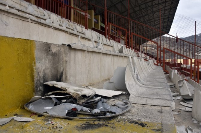 Olaylı Maçtan Sonra Stat Bu Hale Geldi