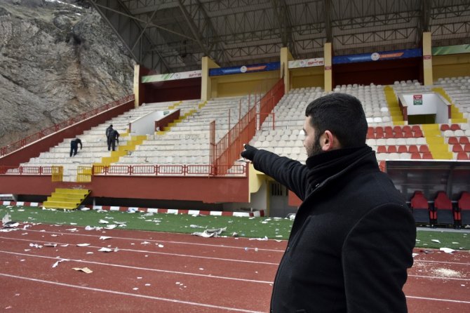 Olaylı Maçtan Sonra Stat Bu Hale Geldi