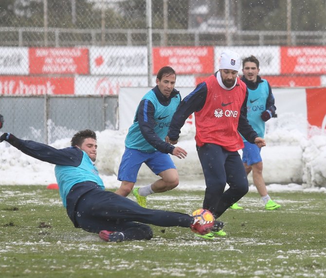 Trabzonspor Kar Altına Çalıştı