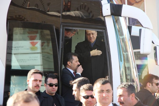 Cumhurbaşkanı Erdoğan Kahramanmaraş’ta