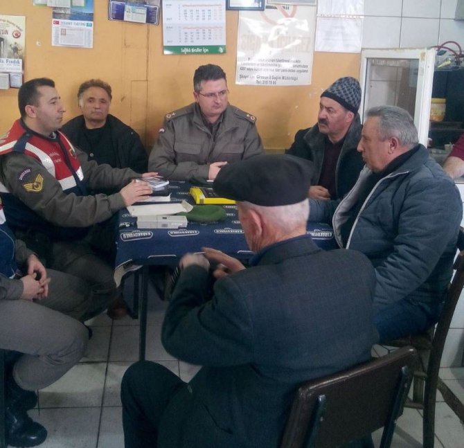 Jandarma, Köylüyü Hırsızlık Olaylarına Karşı Bilgilendirdi