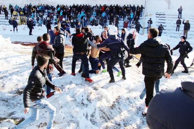 Amatör Lig Maçında Kavga