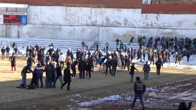 Amatör Lig Maçında Kavga