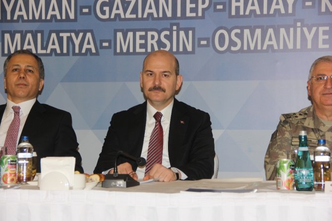 10 İlin Valisiyle Güvenlik Toplantısı