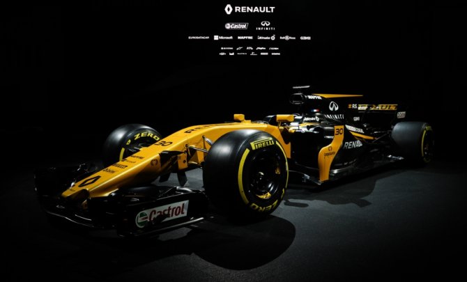 Renault Yeni F-1 Aracını Tanıttı