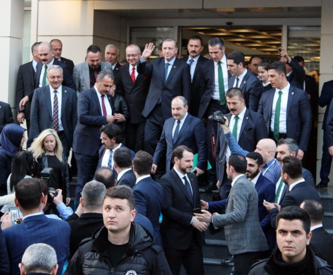 Cumhurbaşkanı Erdoğan’dan Mhp’li Başkana Ziyaret