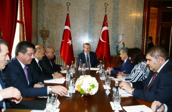 Özbekistan Başbakan Yardımcısı Azimov’u Kabul Etti