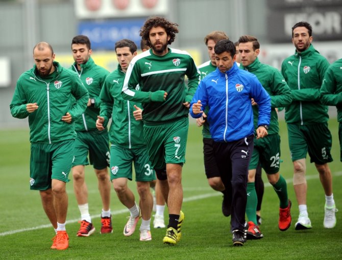 Bursaspor, Gaziantepspor Maçına Hazırlanıyor