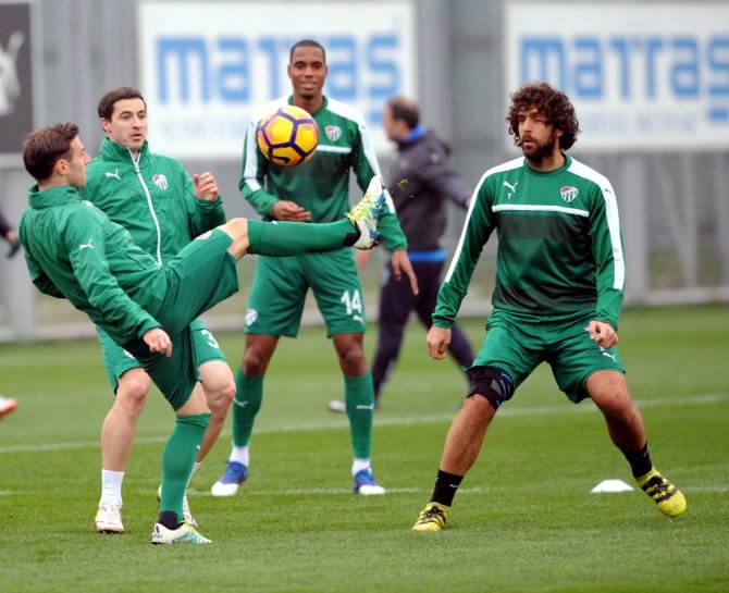 Bursaspor, Gaziantepspor Maçına Hazırlanıyor