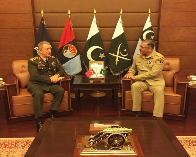 Orgeneral Akar, Pakistan’a Resmi Ziyarette Bulundu
