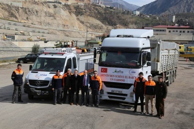 Artvin’den El Bab’a Dost Eli