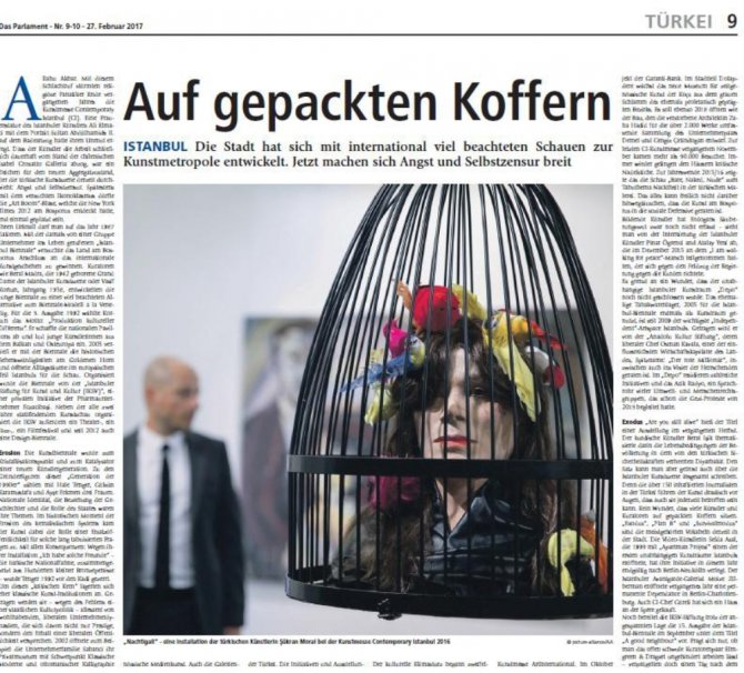 Alman Parlamento Gazetesinde ’Hayır’ Propagandası