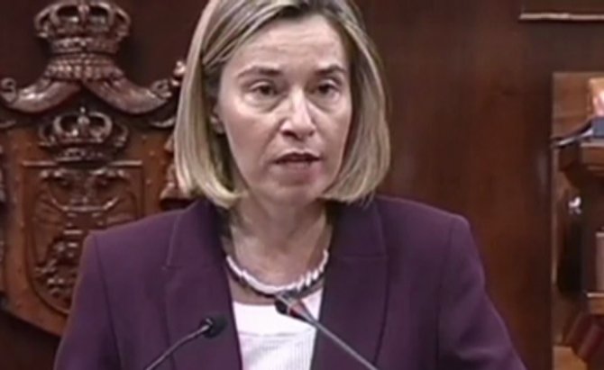 Mogherini’ye ’Islık’ Şoku