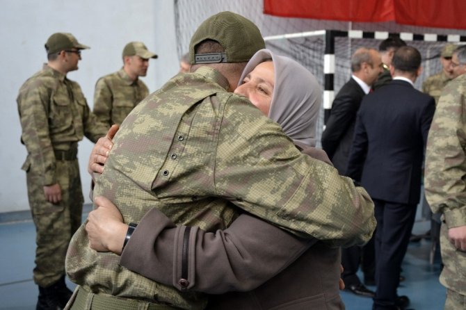 Gümüşhane’de 366.kısa Dönem Erler Yemin Etti