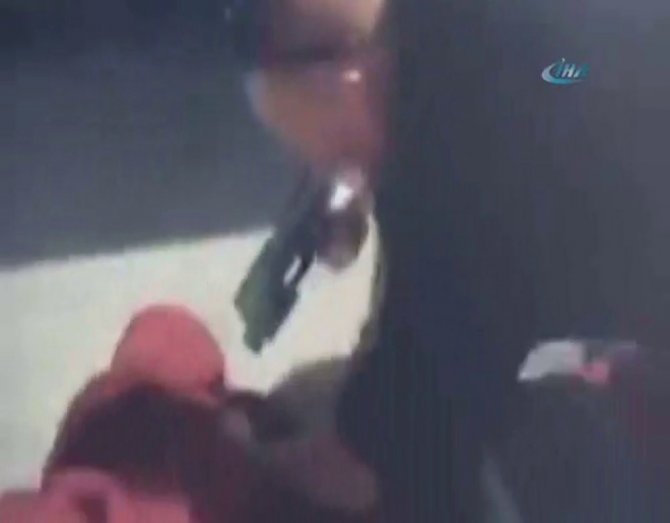 Saldırgana Böyle Karşı Koydu