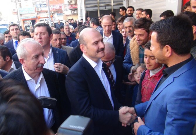 İçişleri Bakanı Soylu Nusaybin’de