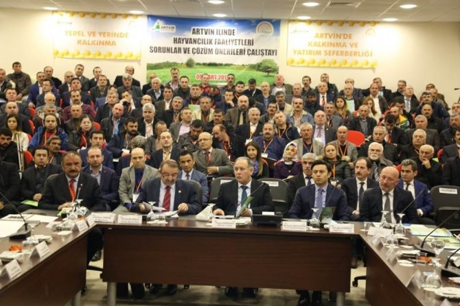 Artvin’de Hayvancılık Sektörünün Sorunları Ve Çözüm Önerileri Konuşuldu