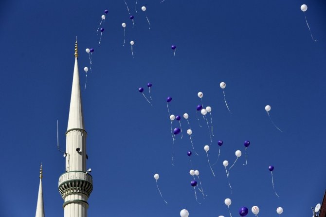 Gümüşhane Semaları Mor-beyaz Renge Büründü