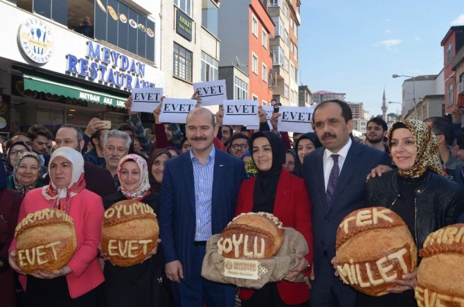 Soylu’ya Ekmek Süprizi