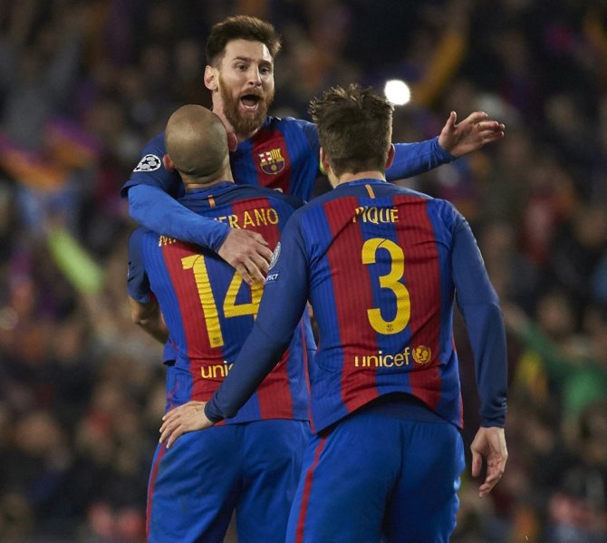 Barcelona Tarih Yazdı