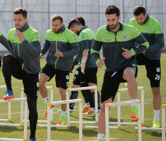 Konyaspor Taktik Çalıştı