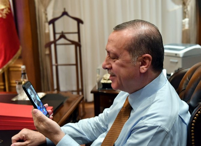 Cumhurbaşkanı Erdoğan’dan Duygulandıran Görüşme