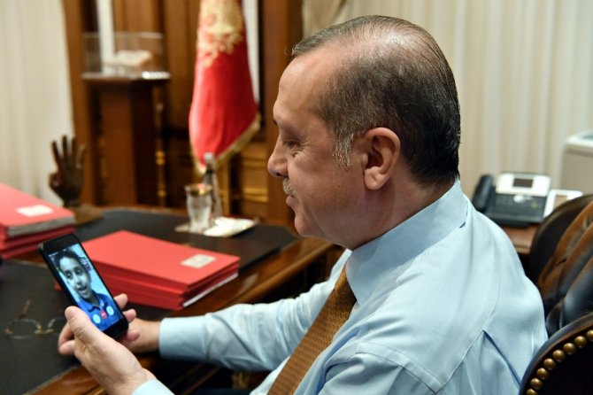 Cumhurbaşkanı Erdoğan’dan Duygulandıran Görüşme