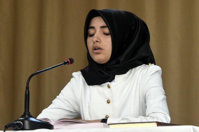 Gümüşhane’de Genç Nida Kur’an Okuma Yarışması Düzenlendi
