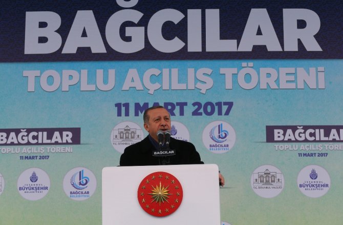 Erdoğan, Bağcılar’da Toplu Açılış Törenine Katıldı