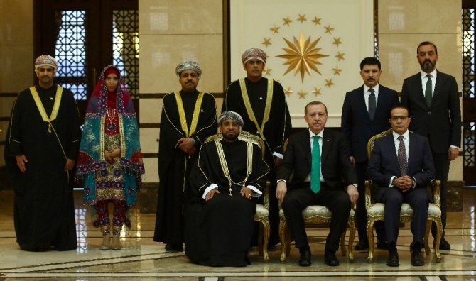 Umman Büyükelçisini Kabul Etti
