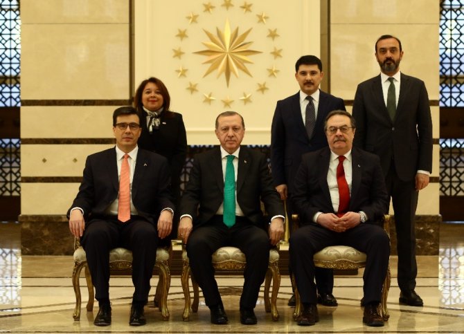 Erdoğan, Kosta Rika Büyükelçisini Kabul Etti