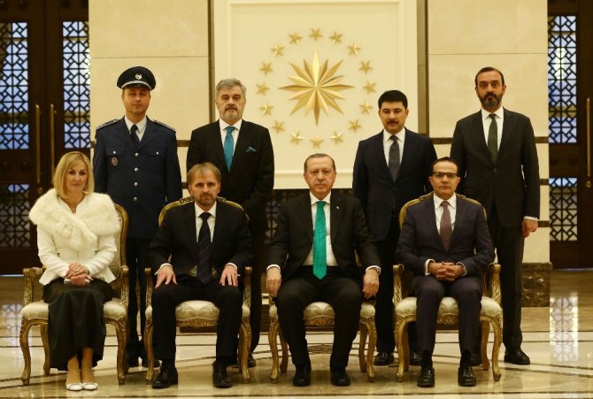 Erdoğan, Bosna Hersek Büyükelçisini Kabul Etti