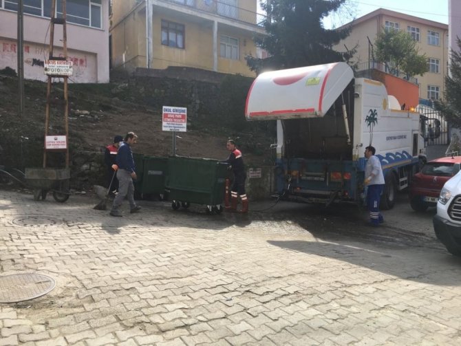 Bulancak Belediyesi’nden Bahar Temizliği